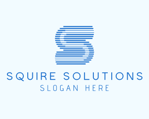 Startup Business Letter S logo design