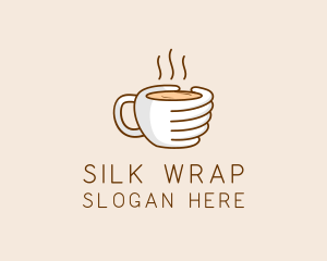 Hand Coffee Cup  logo design