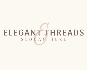 Beauty Elegant Cursive logo design