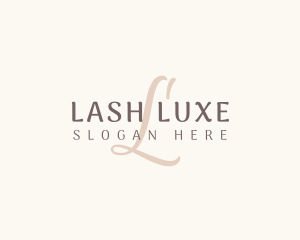 Beauty Elegant Cursive logo design