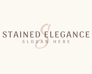 Beauty Elegant Cursive logo design