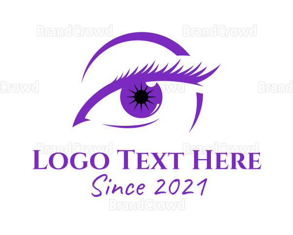 Beauty Aesthetician Eye Logo