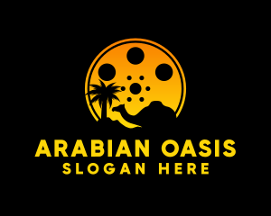 Arabian - Sun Film Camel logo design