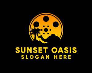 Sun Film Camel logo design