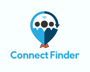 Finder - Map Pin logo design