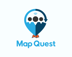 Map Pin logo design