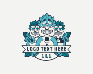 Tiki Culture - Tiki Culture Mask logo design