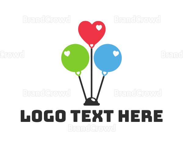 Balloon Birthday Party Logo