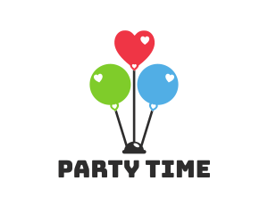 Birthday - Balloon Birthday Party logo design