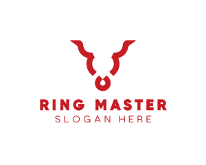 Bull Nose Ring logo design