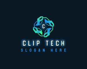 Network Tech App logo design