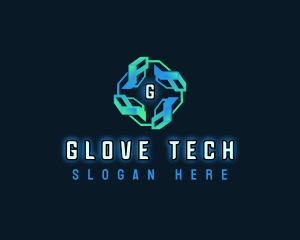 Network Tech App logo design