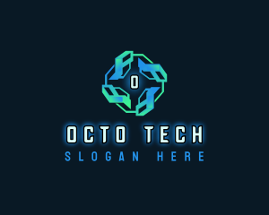 Network Tech App logo design