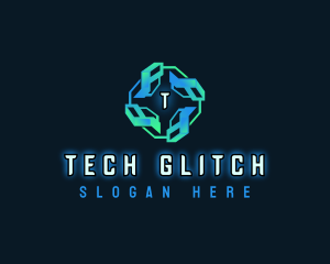 Network Tech App logo design