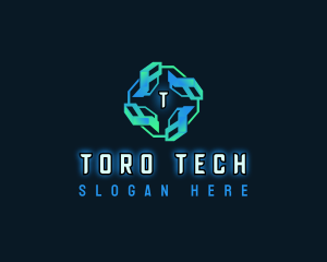 Network Tech App logo design