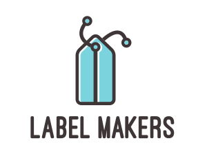 Label - Circuit Price Tag logo design