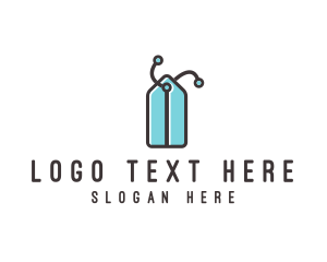 Price - Circuit Price Tag logo design