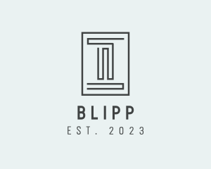 Office - Pillar Letter I logo design