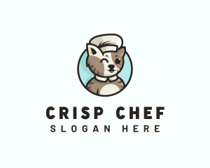 Cartoon Cat Chef logo design