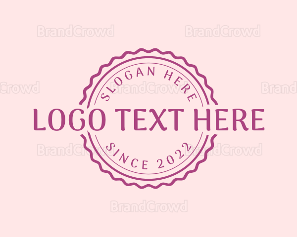 Pink Circle Business Logo