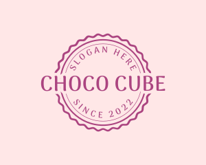 Confectionery - Pink Circle Business logo design