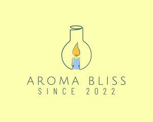 Wellness Aroma Lamp logo design