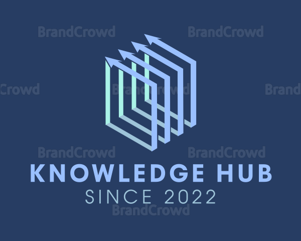 Cube Arrow Digital Marketing Logo