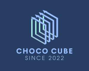 Cube Arrow Digital Marketing logo design