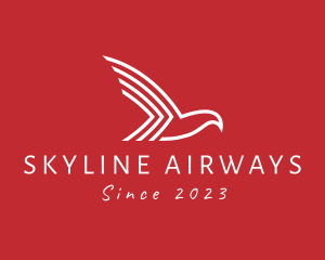 Airline Eagle Symbol  logo design