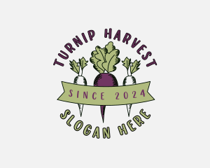 Turnip - Turnip Radish Vegetable logo design
