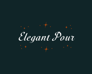 Elegant Cosmic Brand logo design