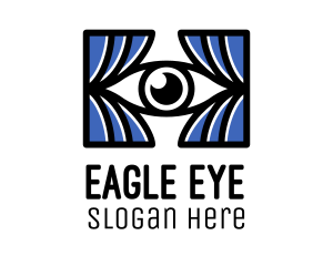 Eye Curtain Entertainment  logo design