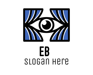 Production - Eye Curtain Entertainment logo design