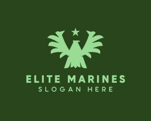 Marines - Aviation Military Eagle logo design