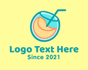 Orange Juice - Tropical Orange Juice logo design