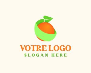 Delivery - Plane Orange Delivery logo design