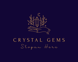 Cosmic Beauty Gem logo design