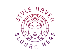 Woman Fashion Cosmetics Logo