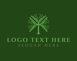 Learn - Book Tree Wisdom logo design