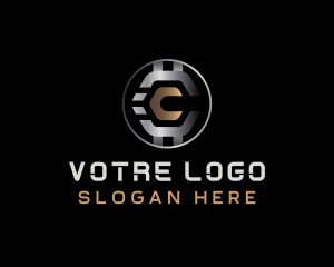 Coin - Digital Crypto Technology logo design