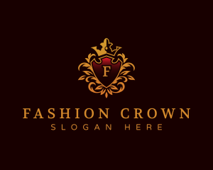 Luxury Shield Ornament logo design