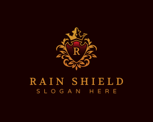 Luxury Shield Ornament logo design