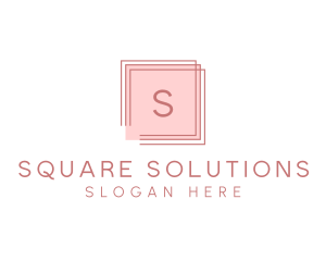 Simple Frame Boutique logo design