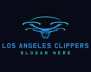 Flying Camera Drone Logo