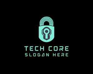 Tech Security App logo design