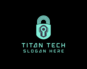 Tech Security App logo design