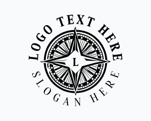 Direction - Navigation Directions Compass logo design