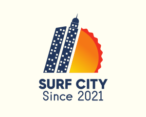 Sunset City Tower  logo design