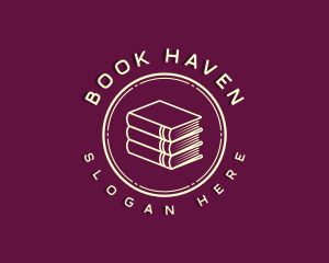 Library - Book Library Bookstore logo design