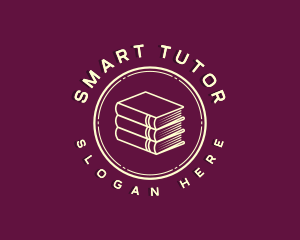 Tutor - Book Library Bookstore logo design